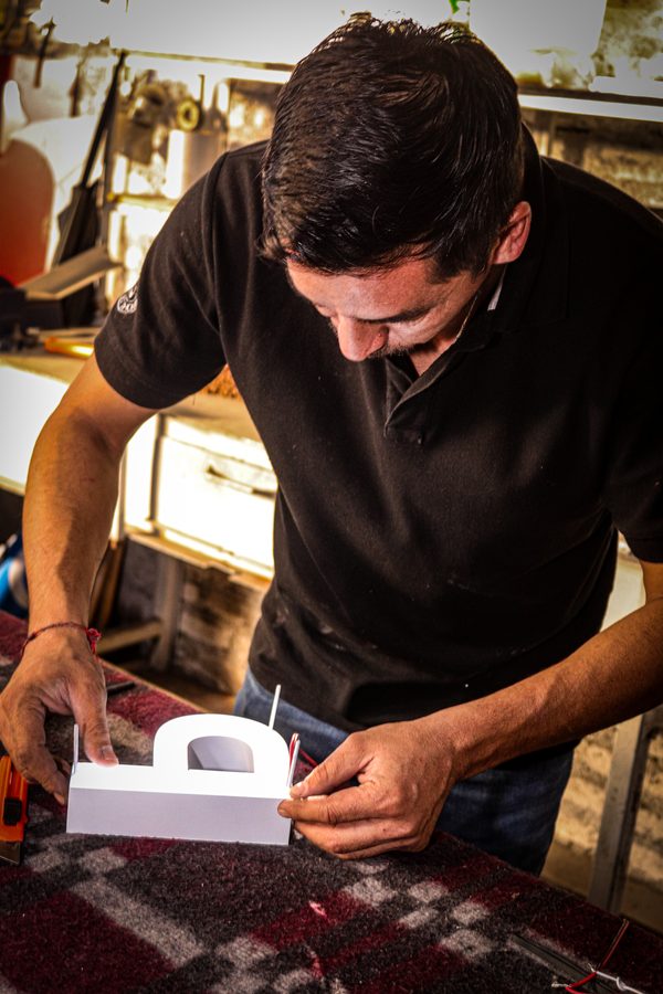 Fabricación de letras volumétricas